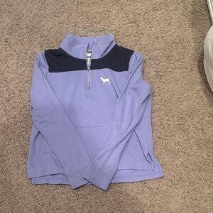 Victoria's Secret Pink and Gray Pullover